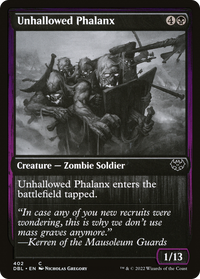 Unhallowed Phalanx [Innistrad: Double Feature]