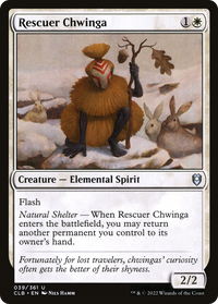 Rescuer Chwinga [Commander Legends: Battle for Baldur's Gate]
