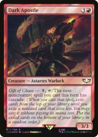 Dark Apostle (Surge Foil) [Warhammer 40,000]