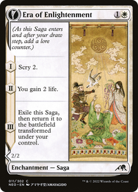 Era of Enlightenment // Hand of Enlightenment [Kamigawa: Neon Dynasty]