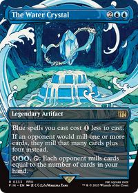 The Water Crystal -  (Borderless) Foil (FIN-333) - FINAL FANTASY