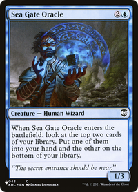 Sea Gate Oracle [The List]