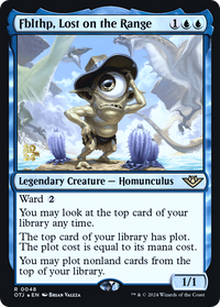 Fblthp, Lost on the Range [Outlaws of Thunder Junction Prerelease Promos]