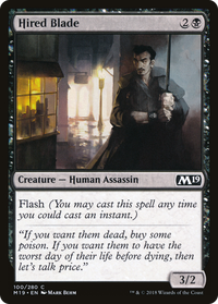 Hired Blade [Core Set 2019]
