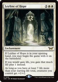 Leyline of Hope (Promo Pack) [Duskmourn: House of Horror Promos]