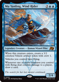 Mu Yanling, Wind Rider -  (DFT-052) - Aetherdrift