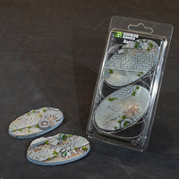Battle Ready Bases: Urban Warfare- Oval 90mm (x2)