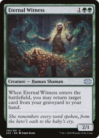Eternal Witness -  Foil (2X2-145) - Double Masters 2022