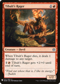 Tibalt's Rager [Mystery Booster]