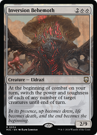 Inversion Behemoth -  Foil (M3C-034) - Modern Horizons 3 Commander
