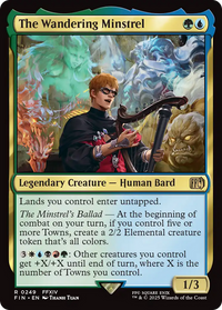 The Wandering Minstrel -  Foil (FIN-249) - FINAL FANTASY