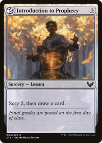 Introduction to Prophecy [Strixhaven: School of Mages]