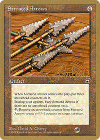 Serrated Arrows (Preston Poulter) (SB) [Pro Tour Collector Set]