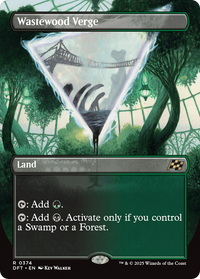 Wastewood Verge -  (Borderless) (DFT-374) - Aetherdrift