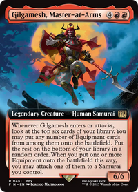 Gilgamesh, Master-at-Arms - : (Extended Art) Foil (FIN-461) - FINAL FANTASY