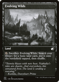 Evolving Wilds (261) [Innistrad: Double Feature]
