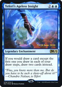 Teferi's Ageless Insight [Core Set 2021 Prerelease Promos]