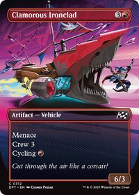 Clamorous Ironclad -  (Borderless) (DFT-312) - Aetherdrift