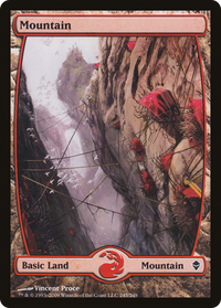 Mountain (245) [Zendikar]