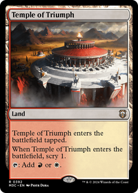 Temple of Triumph -  Foil (M3C-392) - Modern Horizons 3 Commander
