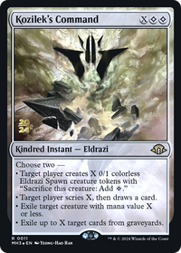 Kozilek's Command [Modern Horizons 3 Prerelease Promos]