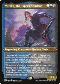 Yuriko, the Tiger's Shadow (CMR-542) - Commander Legends Foil
