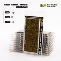 Tufts - Tiny Tufts- Dark Moss 2mm