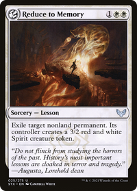 Reduce to Memory [Strixhaven: School of Mages]