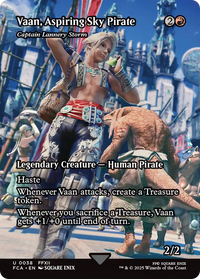 Vaan, Aspiring Sky Pirate - Captain Lannery Storm (Showcase) -  / Vaan, Aspiring Sky Pirate (Borderless) (FCA-038) - FINAL FANTASY: Through the Ages