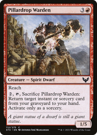 Pillardrop Warden [Strixhaven: School of Mages]