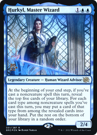 Hurkyl, Master Wizard [The Brothers' War Prerelease Promos]