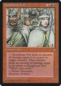 Karplusan Yeti [Ice Age]