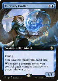 Curiosity Crafter (Extended Art) [Commander 2021]