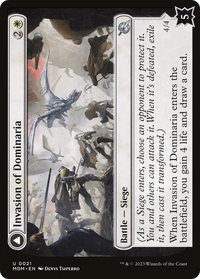 Invasion of Dominaria // Serra Faithkeeper [March of the Machine]