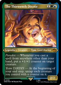 The Thirteenth Doctor (WHO-195) - Doctor Who Foil