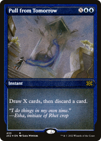 Pull from Tomorrow (Foil Etched) -  Foil (2X2-433) - Double Masters 2022