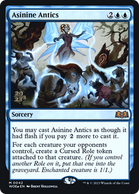 Asinine Antics [Wilds of Eldraine Prerelease Promos]