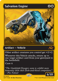 Salvation Engine -  Foil (DFT-431) - Aetherdrift
