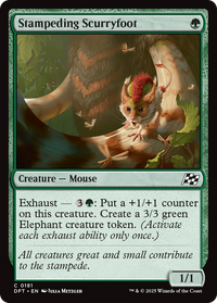 Stampeding Scurryfoot -  (DFT-181) - Aetherdrift