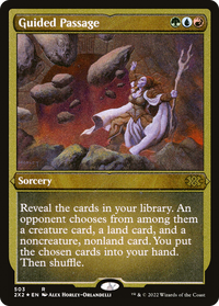 Guided Passage (Foil Etched) -  Foil (2X2-503) - Double Masters 2022