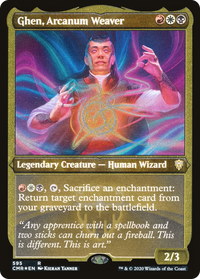 Ghen, Arcanum Weaver (CMR-595) - Commander Legends Foil