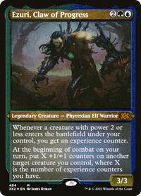 Ezuri, Claw of Progress (Foil Etched) -  Foil (2X2-494) - Double Masters 2022