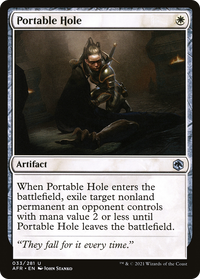 Portable Hole [Dungeons & Dragons: Adventures in the Forgotten Realms]