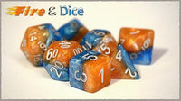 7-Set Cube Halfsies: Fire and Ice