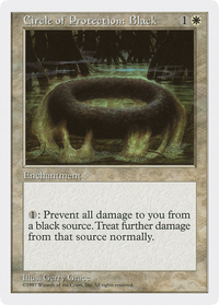 Circle of Protection: Black [Fifth Edition]