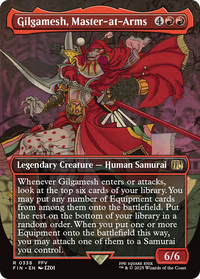 Gilgamesh, Master-at-Arms -  (Borderless) Foil (FIN-338) - FINAL FANTASY