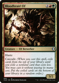 Bloodbraid Elf [Commander Legends: Battle for Baldur's Gate]