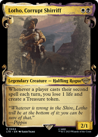 Lotho, Corrupt Shirriff [The Lord of the Rings: Tales of Middle-Earth Showcase Scrolls]
