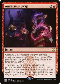 Audacious Swap (Promo Pack) [Streets of New Capenna Commander Promos]