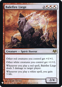 Balefire Liege -  (LIST-132) - The List